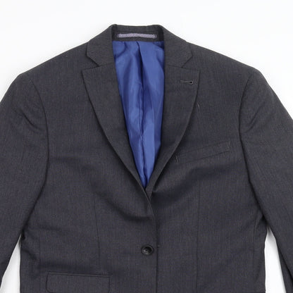 Mens UK Size 36 M&S Regular Grey Suit