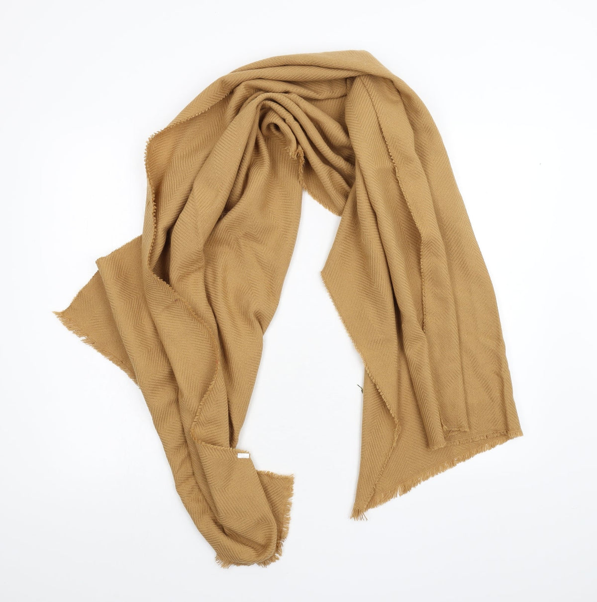 Preworn Unisex Brown    Scarf