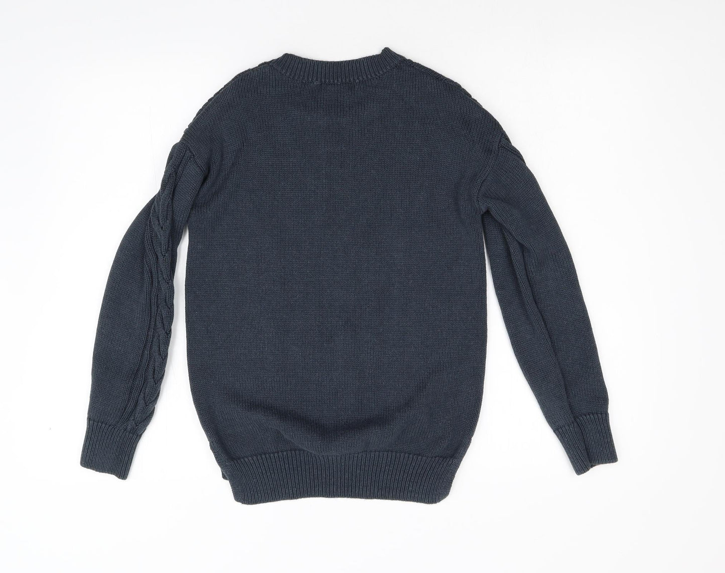 Avenue Womens Green  Knit Pullover Jumper Size 12