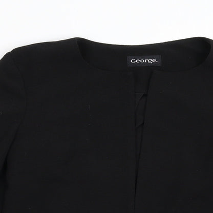 George Womens Black   Jacket Blazer Size 8