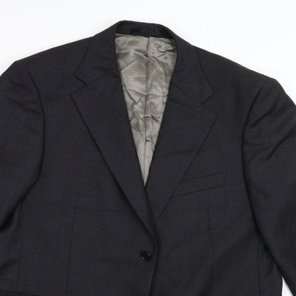 Mens UK Size 42 Preworn Regular Grey Suit Jacket