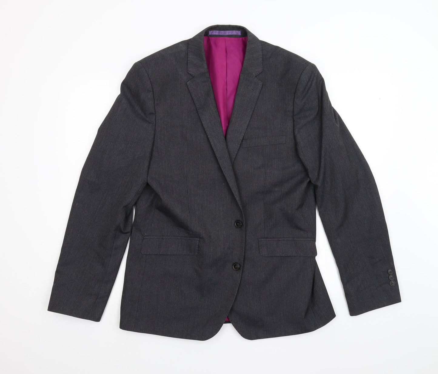 Mens UK Size 42 M&S Regular Grey Suit Jacket