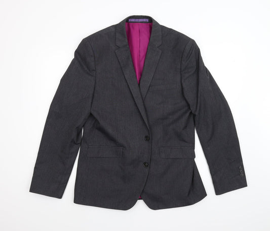 Mens UK Size 42 M&S Regular Grey Suit Jacket