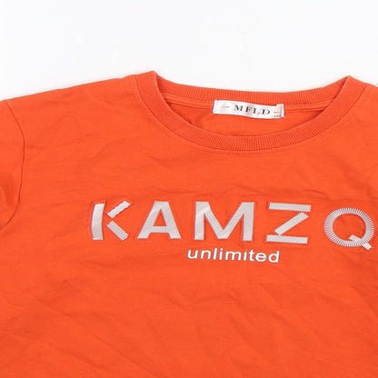 MFLD Girls Orange   Pullover Jumper Size 12 Years  - Kamzo unlimited size 150