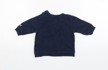 Mini Mode Baby Blue   Pullover Jumper Size 3-6 Months  - Bear Trail