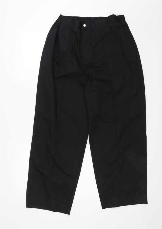 Womens UK Size 20 Alexandra Regular Fit  Black Trousers