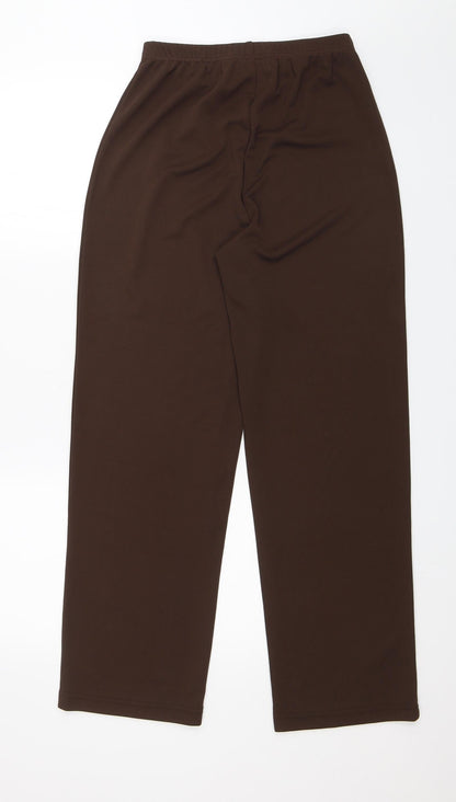 Edmee Womens Brown   Trousers  Size 10 L28 in