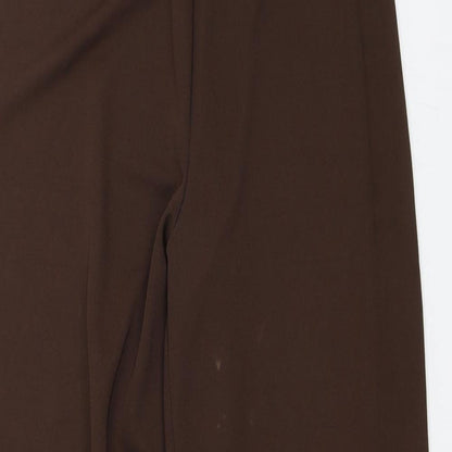 Edmee Womens Brown   Trousers  Size 10 L28 in