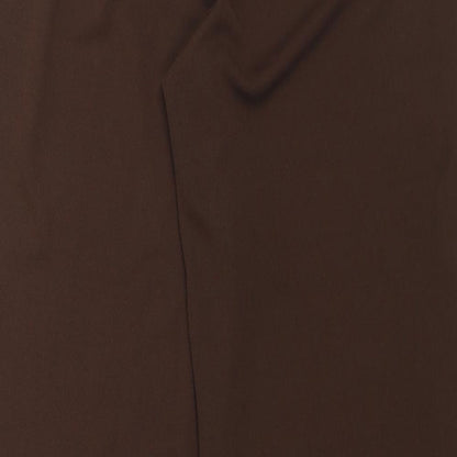 Edmee Womens Brown   Trousers  Size 10 L28 in