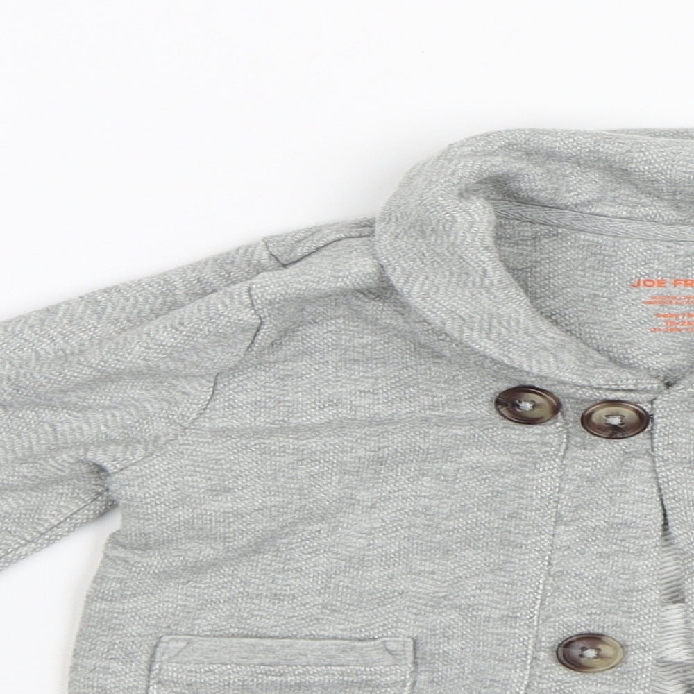 Joe Fresh Baby Grey   Jacket  Size 18-24 Months
