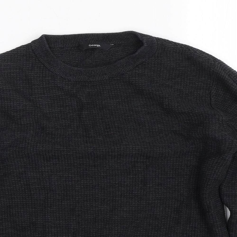 George Womens Black   Pullover Jumper Size S