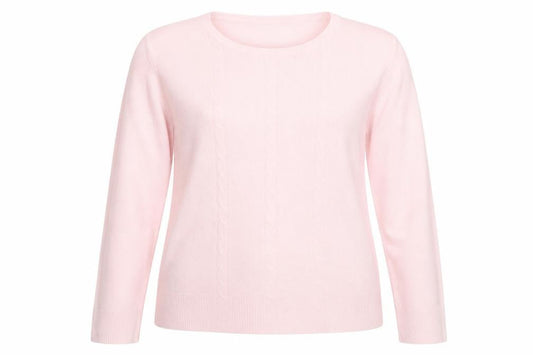 Womens UK Size XL Preworn Pink Pullover Jumper