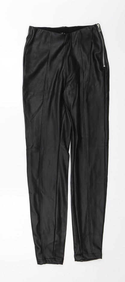 New Look Womens Black   Trousers  Size 8 L26 in