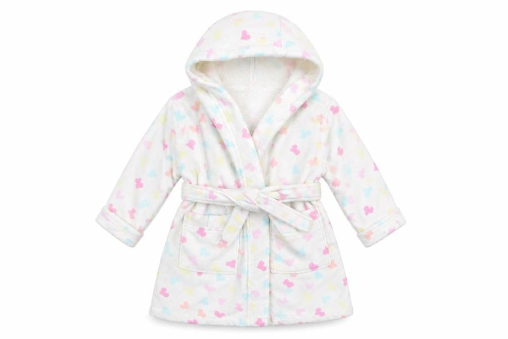 Next Girls White Polka Dot   Gown Size 2-3 Years