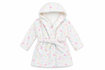 Next Girls White Polka Dot   Gown Size 2-3 Years