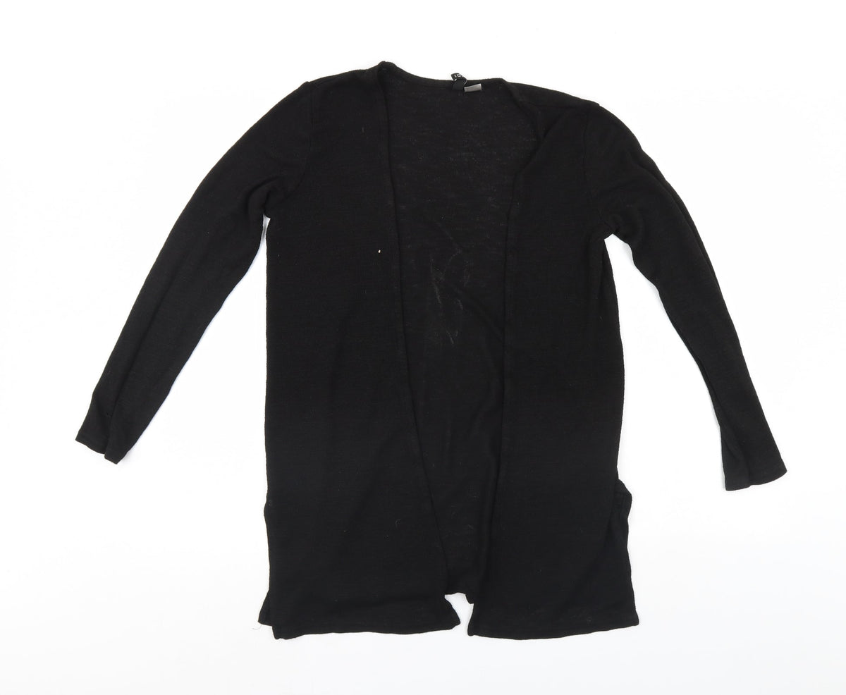 Womens UK Size S Divided Black Pullover Jumper