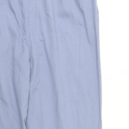 Amber Womens Blue   Trousers  Size 16 L26 in