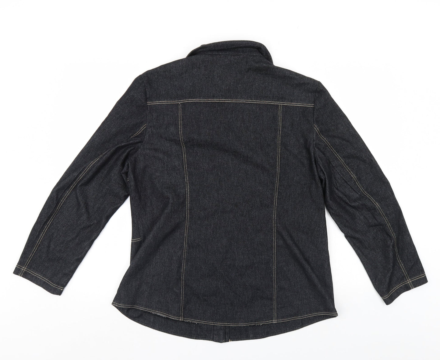 Womens UK Size  Preworn Black Jacket