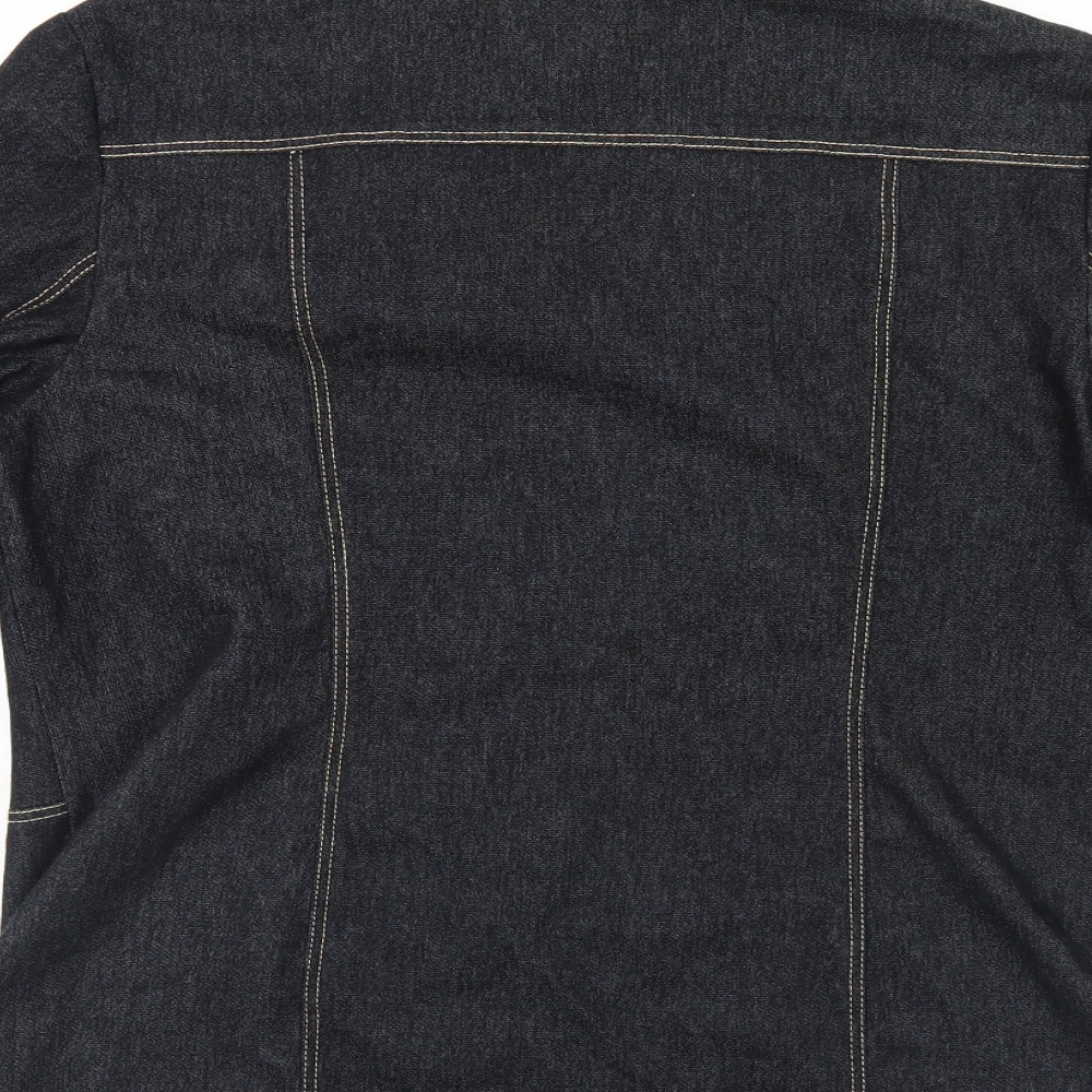Womens UK Size  Preworn Black Jacket