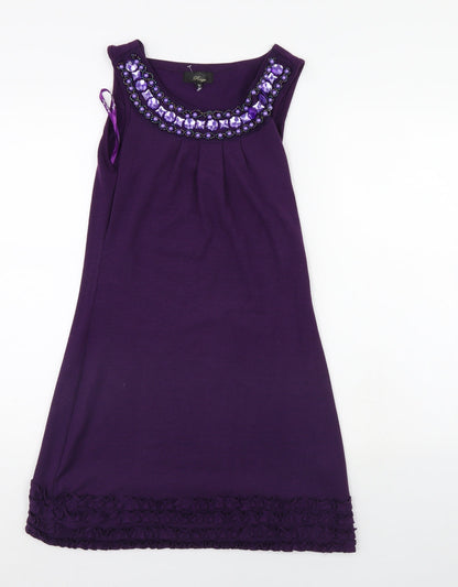 Rage Womens Purple   A-Line  Size 10