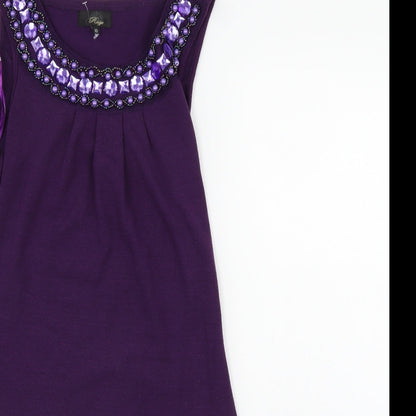 Rage Womens Purple   A-Line  Size 10