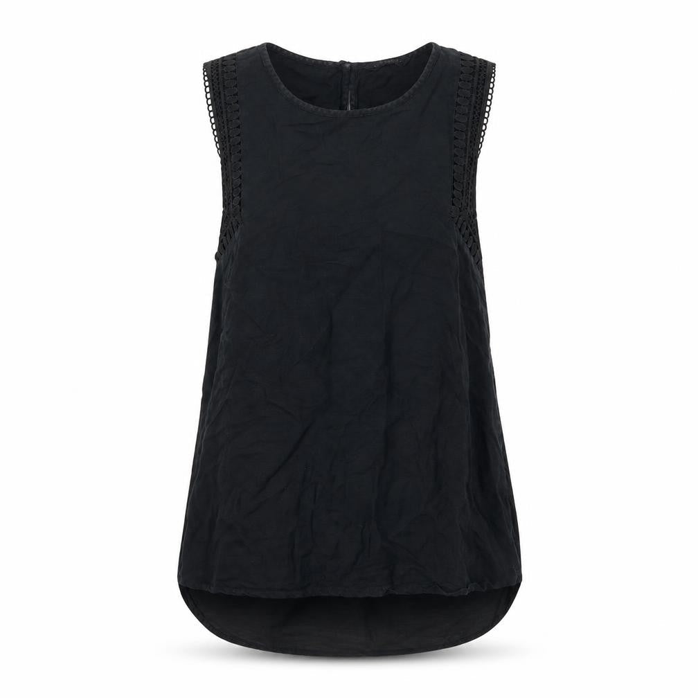 M&S Womens Black   Tank Dress  Size 8