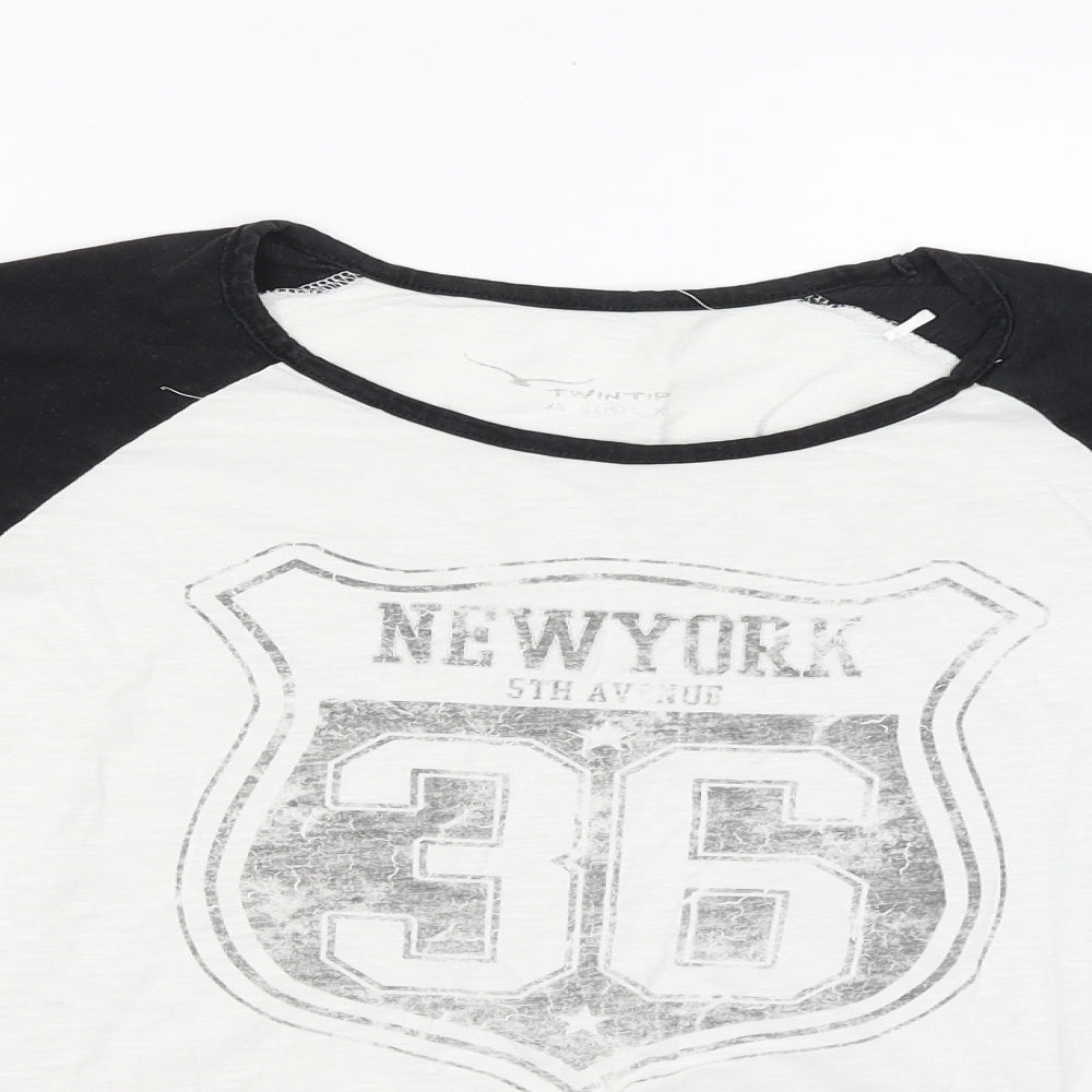 Twintip Womens Beige   Basic T-Shirt Size M  - New York