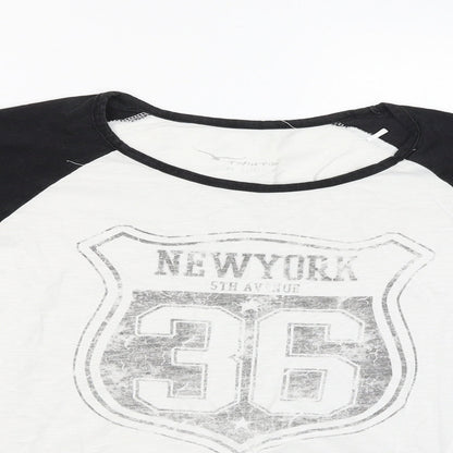 Twintip Womens Beige   Basic T-Shirt Size M  - New York