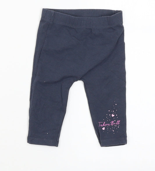 George Boys Blue   Sweatpants Trousers Size 3-6 Months  - Tinkerbell