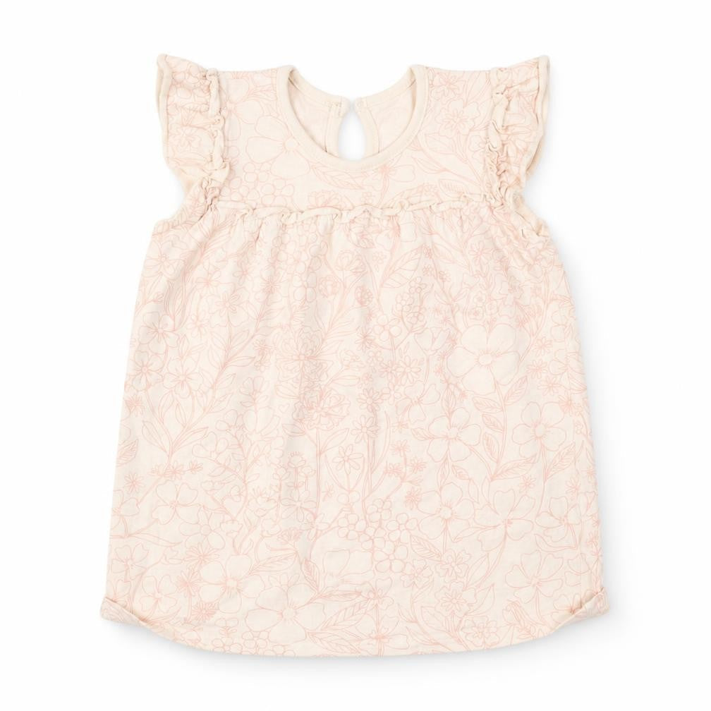 George Girls Pink Floral  A-Line  Size 6-9 Months