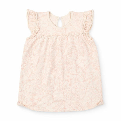 George Girls Pink Floral  A-Line  Size 6-9 Months