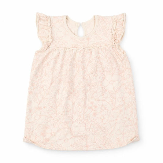 George Girls Pink Floral  A-Line  Size 6-9 Months