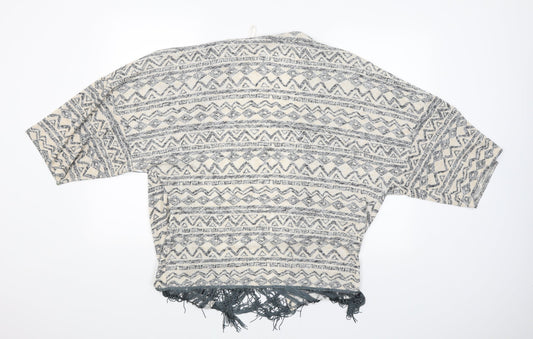 Womens UK Size 10 Atmosphere Beige Cardigan Jumper