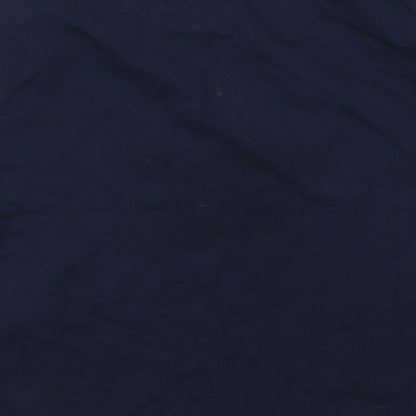 Society Eight Girls Blue   Basic T-Shirt Size 5-6 Years  - christmas