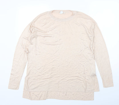Womens UK Size M H&M Pink Pullover Jumper