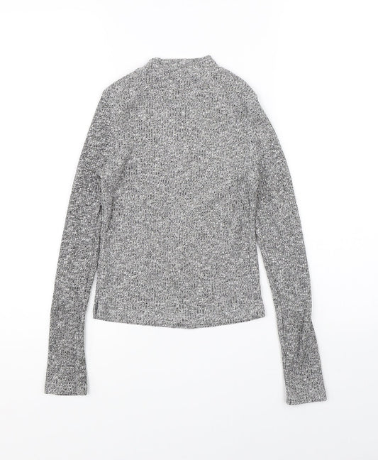 Womens UK Size 8 River Island Grey Pullover Jumper
