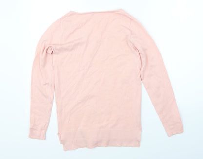 Womens UK Size S Encuentro Pink Pullover Jumper