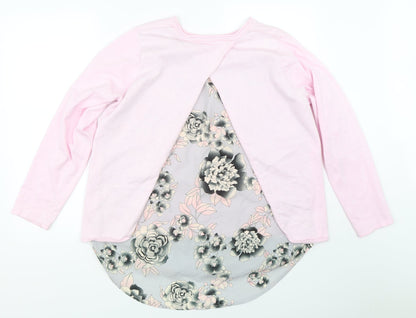 Womens UK Size M Bonmarché Pink Pullover Jumper