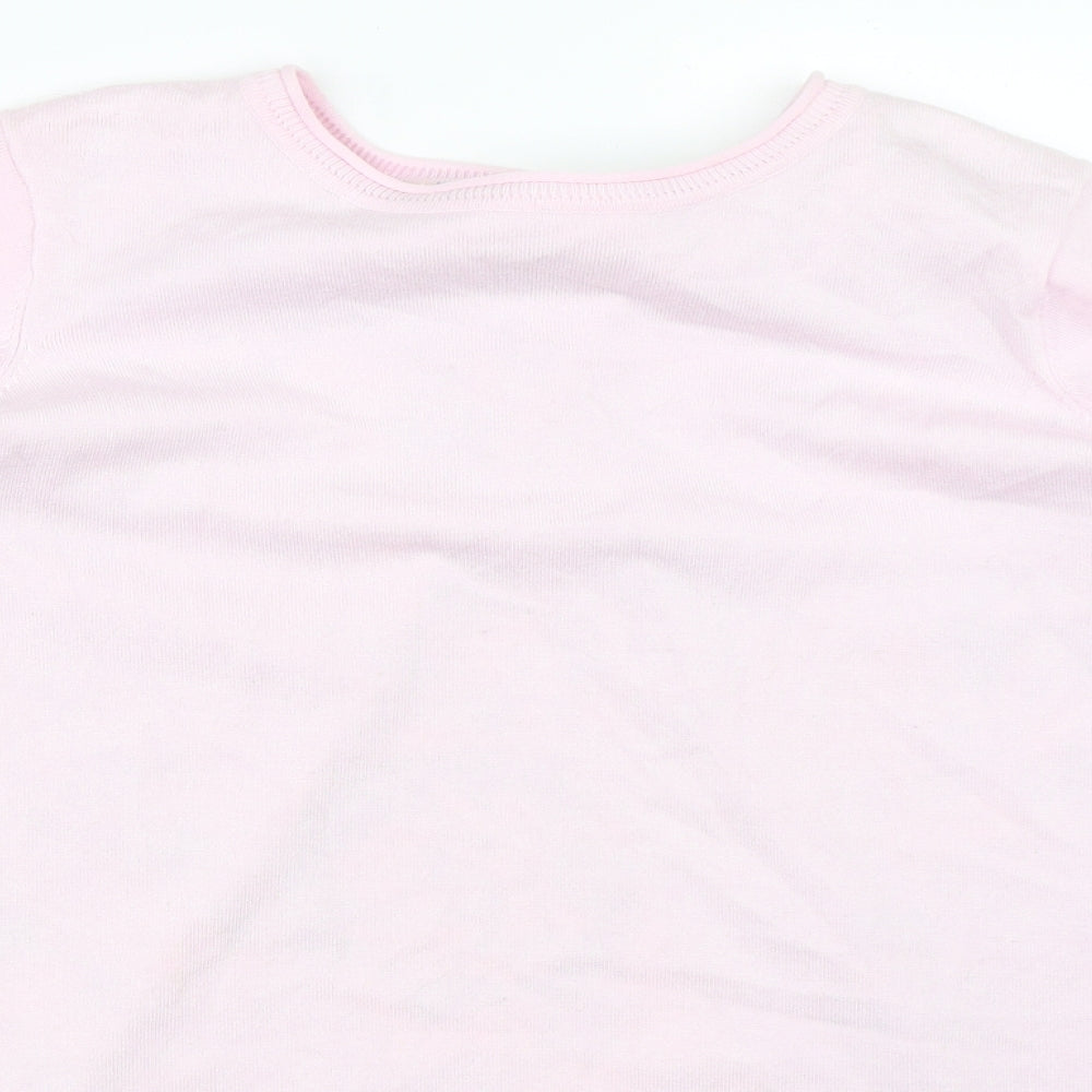 Womens UK Size M Bonmarché Pink Pullover Jumper