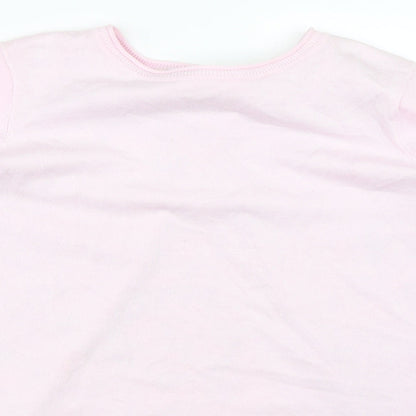 Womens UK Size M Bonmarché Pink Pullover Jumper