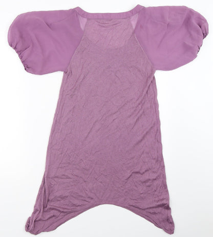 Monsoon Womens Purple   Shift  Size 8