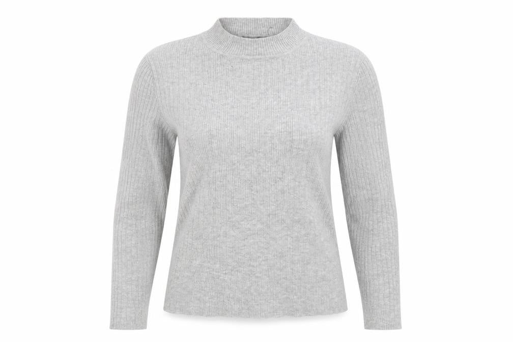 Womens UK Size L Primark Grey Pullover Jumper