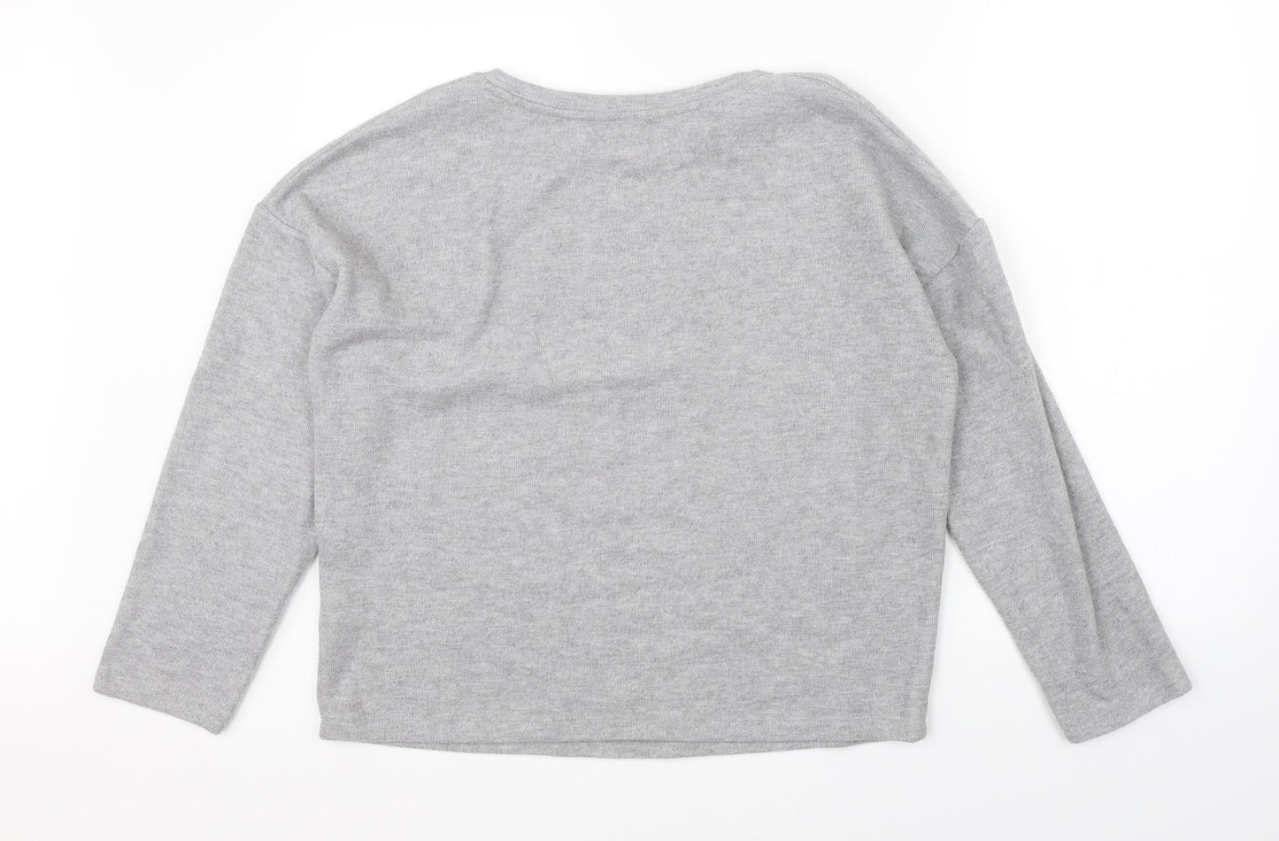 Womens UK Size 12 F&F Grey Pullover Jumper