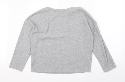 Womens UK Size 12 F&F Grey Pullover Jumper