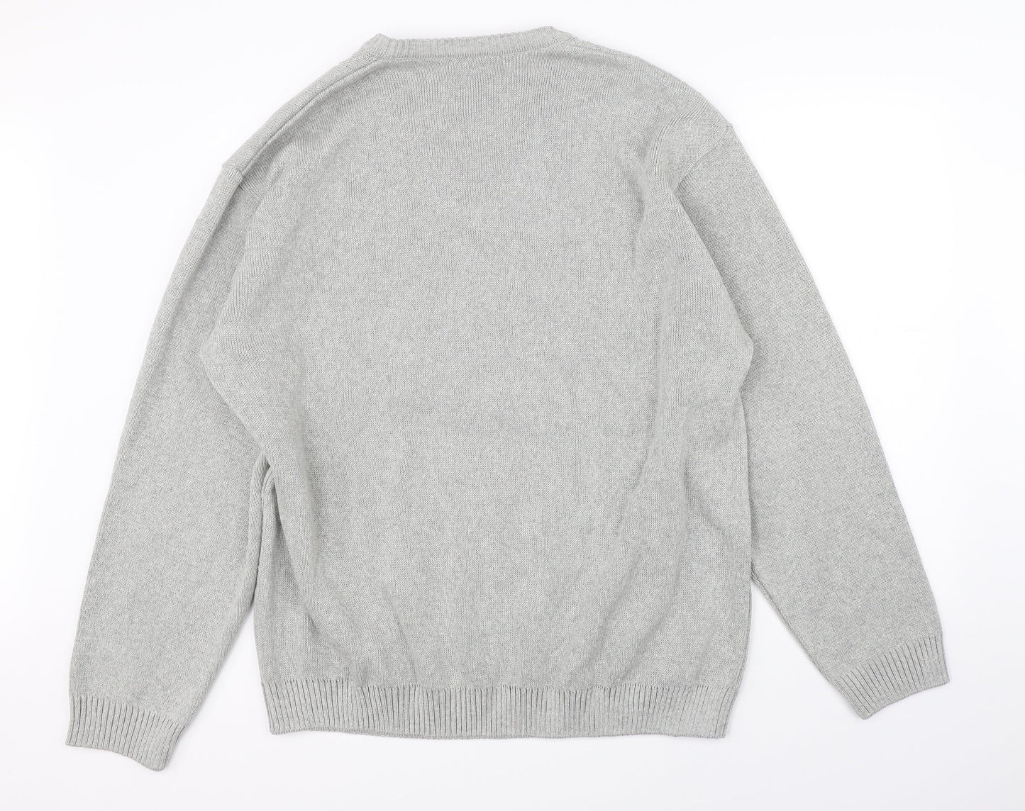 BHS Mens Grey   Pullover Jumper Size XL