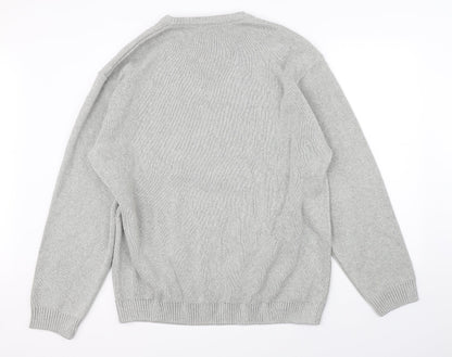 BHS Mens Grey   Pullover Jumper Size XL