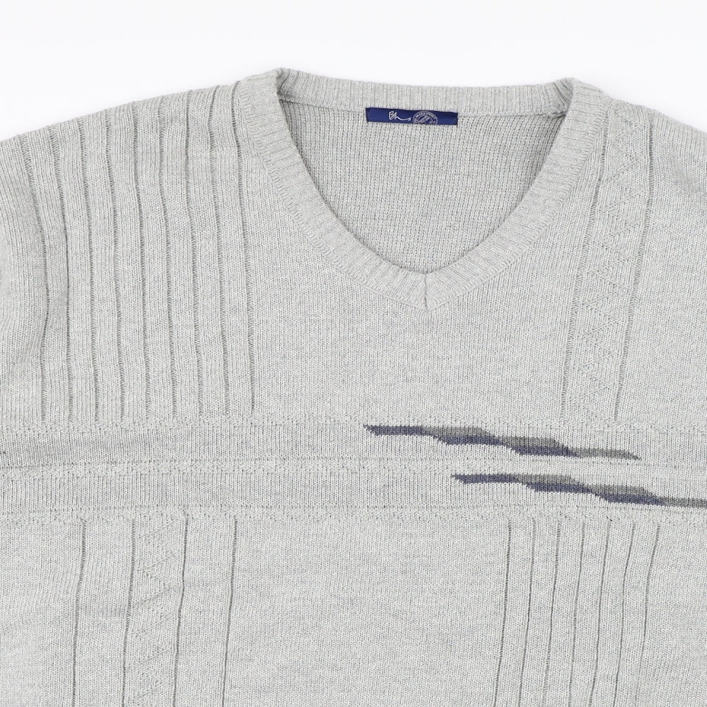 BHS Mens Grey   Pullover Jumper Size XL