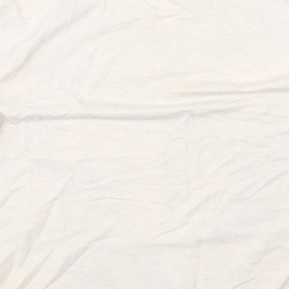 George Womens Beige Floral  Pullover Jumper Size 12