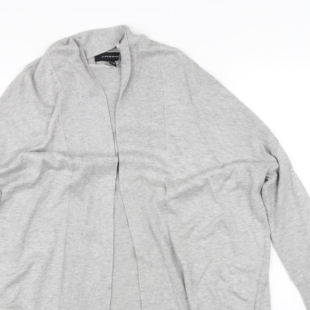 Womens UK Size 10 Atmosphere Grey Cardigan Jumper