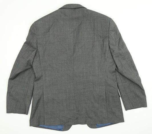 M&S Mens Grey   Jacket Blazer